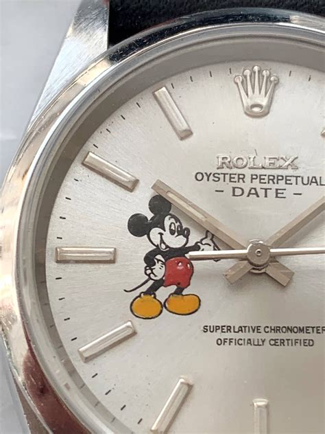 rolex x mickey mouse|rolex mickey mouse for sale.